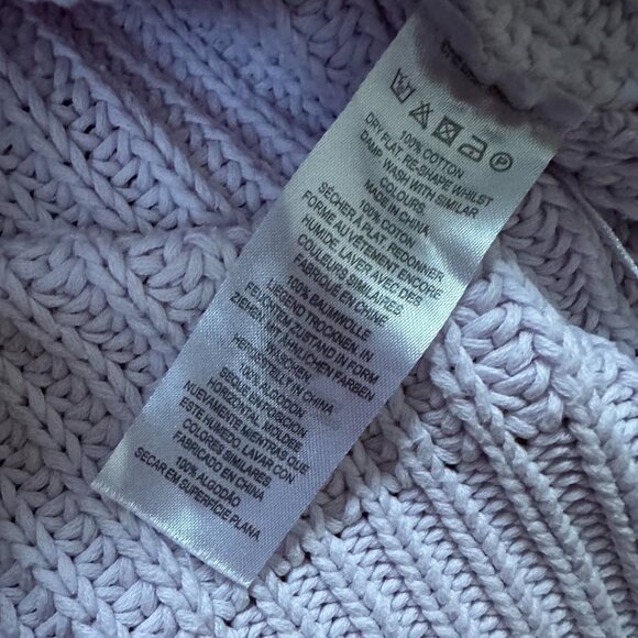 Gorgeous French Connection Lavender Knit Turtleneck - Picture 5 of 7